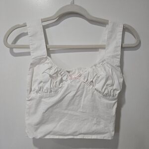 With Jean Bridgette Crop Top